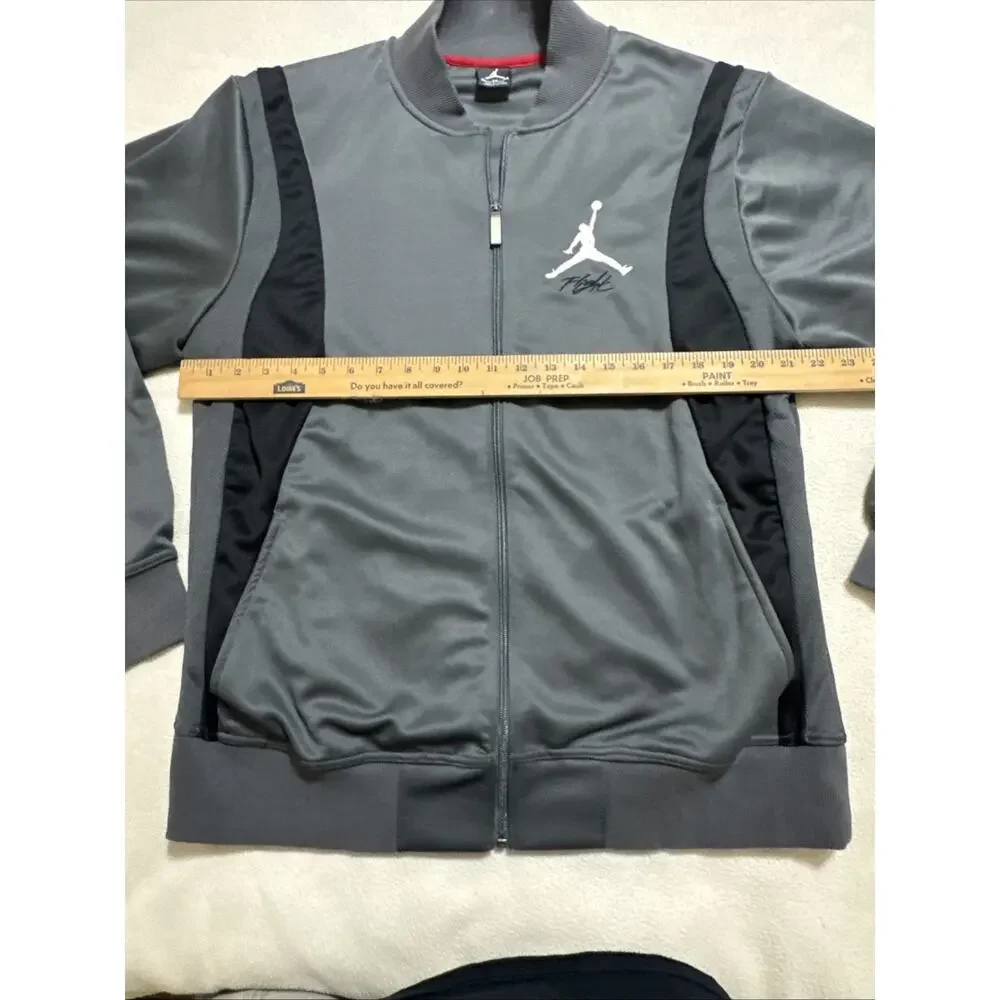 Air Jordan Size XL Mens Track Jacket LGG Full Zip Athletic Flight Jacket